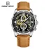NAVIFORCE NF8020 Men's Luxury Leisure Watch Men's Top Brand Multifunction Sport Men Watch Waterproof Automatic Date Watch Men's - Silver Black Brown